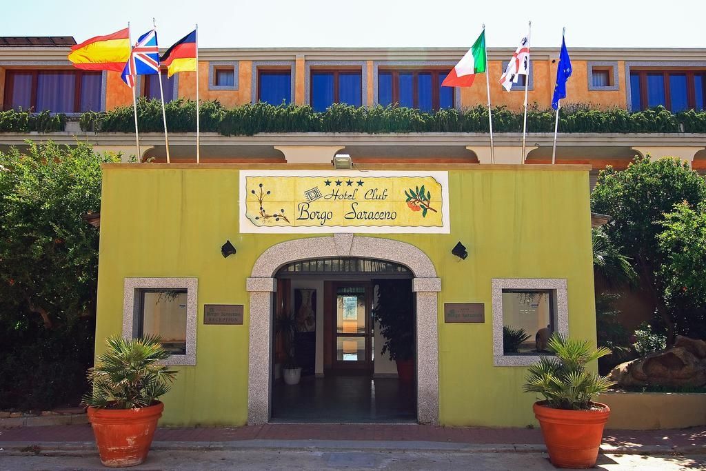 Borgo Saraceno Hotel-Residence سانتا تيريزا غالّورا المظهر الخارجي الصورة